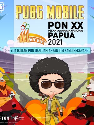 Pendaftaran cabor esports PUBG Mobile di PON XX Papua 2021 catat hampir 5 ribu tim. 