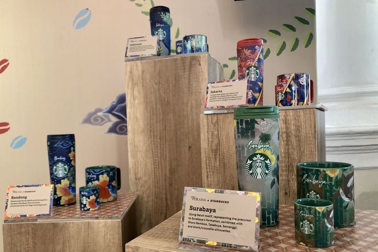 City collection merchandise Starbucks dan Purana 2023