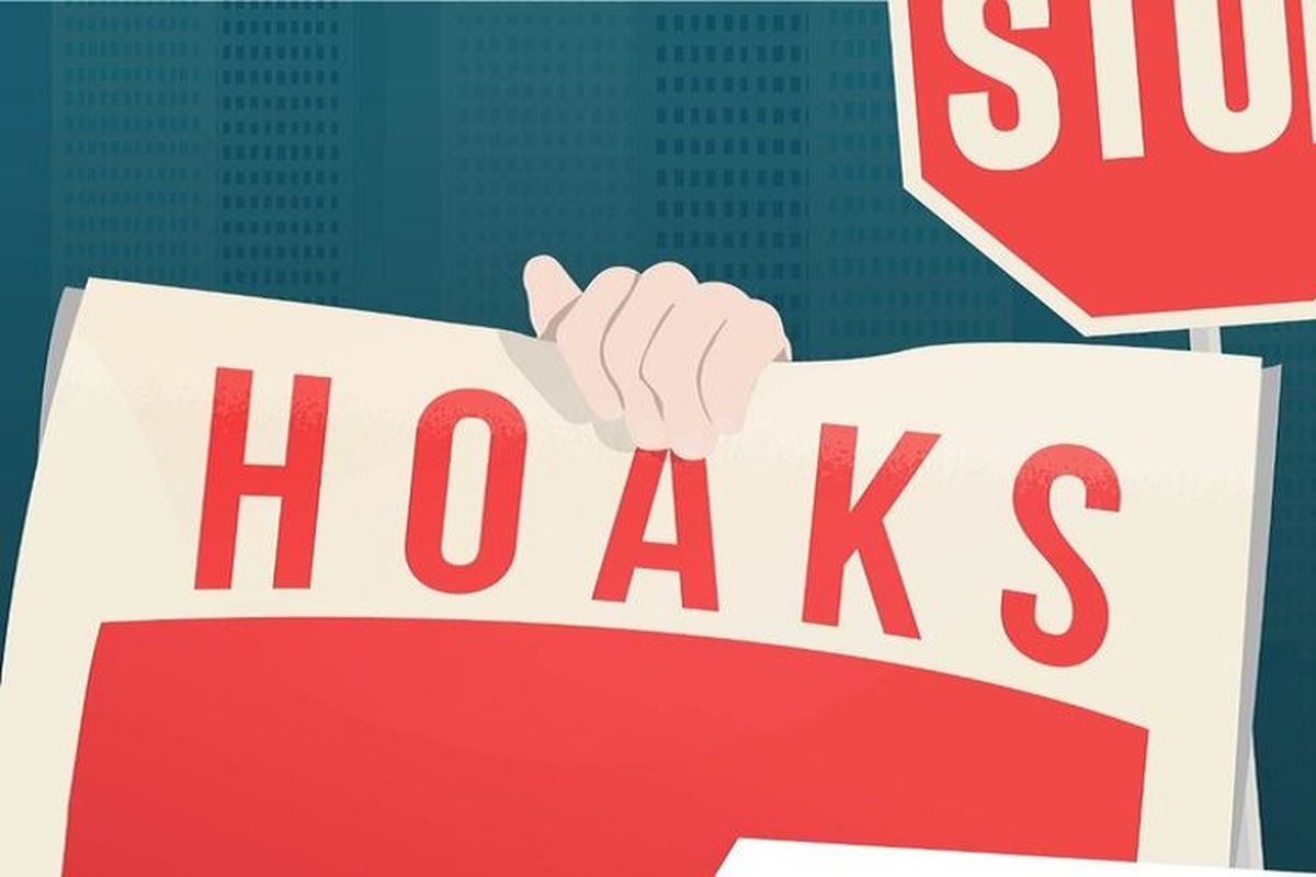 Ilustrasi hoaks 