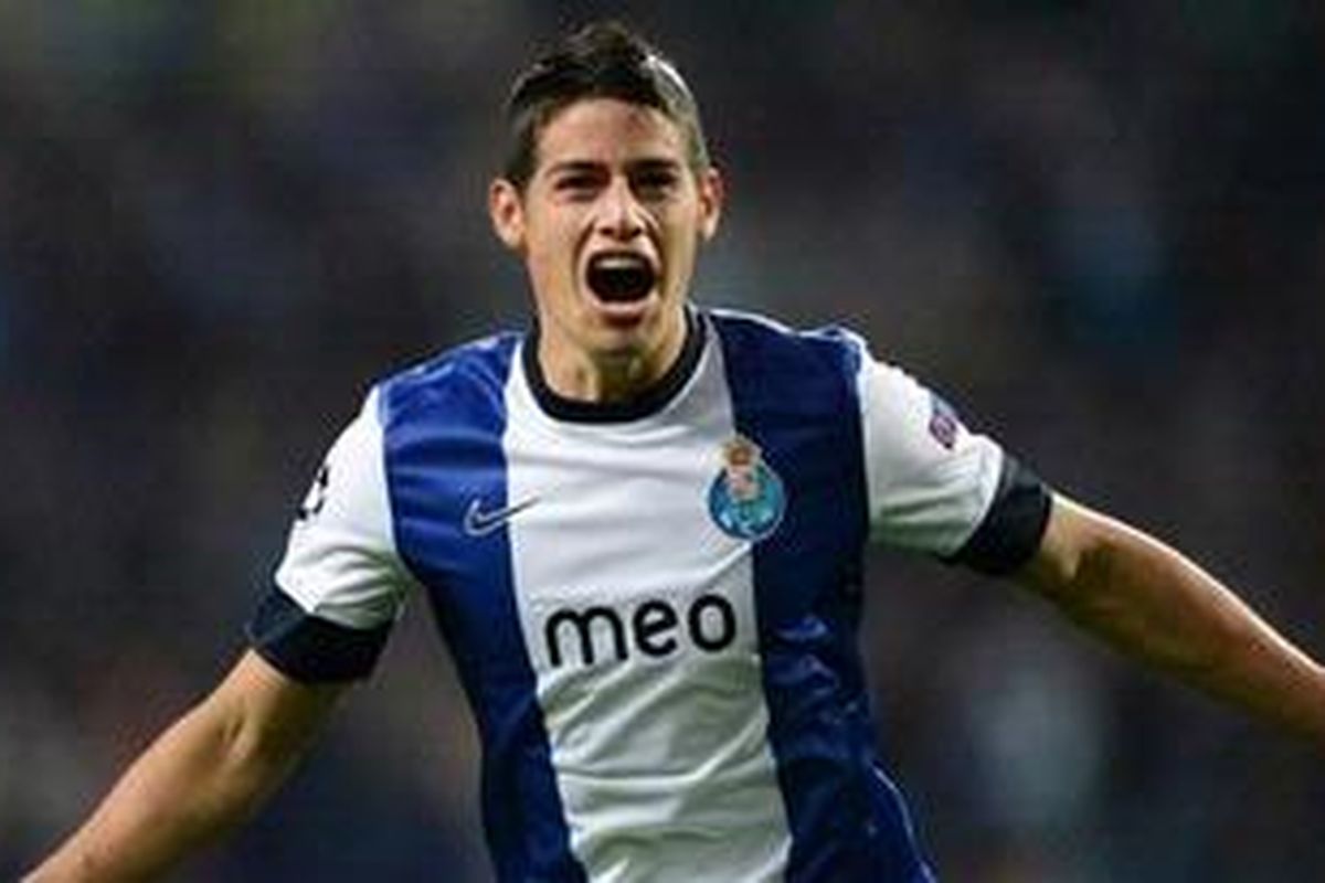 Striker muda FC Porto, James Rodriguez.