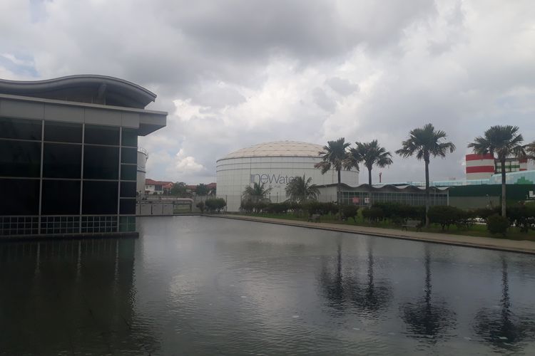 NEWater Visitor Center (NVC) di Public Utilities Board, Scotts Road, Singapura. Salah satu tempat pengelolaan air di Negeri Singa.