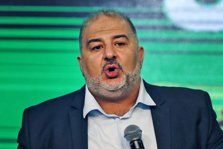 Ketua Partai Raam atau Ra'am, Mansour Abbas. Partai itu berhaluan Islam di Israel.