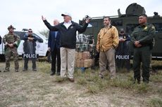 Trump ke Perbatasan AS-Meksiko untuk Yakinkan Pembangunan Tembok