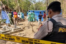 Polda Jateng Bongkar Makam Ayah yang Dibunuh dan Dicor Anak Kandungnya