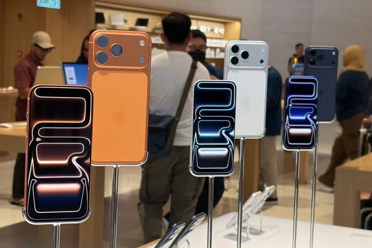 iPhone 17 series resmi dijual perdana di Singapura, Malaysia, Vietnam, Thailand, mulai hari ini, Jumat (19/9/2025).