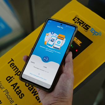 Cara pakai QRIS Tap.