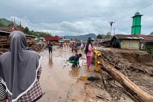 Banjir Bandang Solok, 1 Korban Ditemukan Meninggal dan 1 Masih Dicari