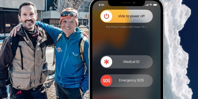 Update, Fitur iPhone Ini Selamatkan Pria yang Jatuh ke Jurang Es