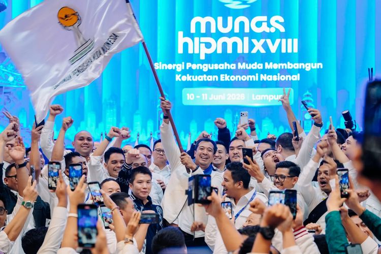 Politikus Gerindra Ade Jona Prasetyo Terpilih sebagai Ketua Umum Hipmi 2026-2029