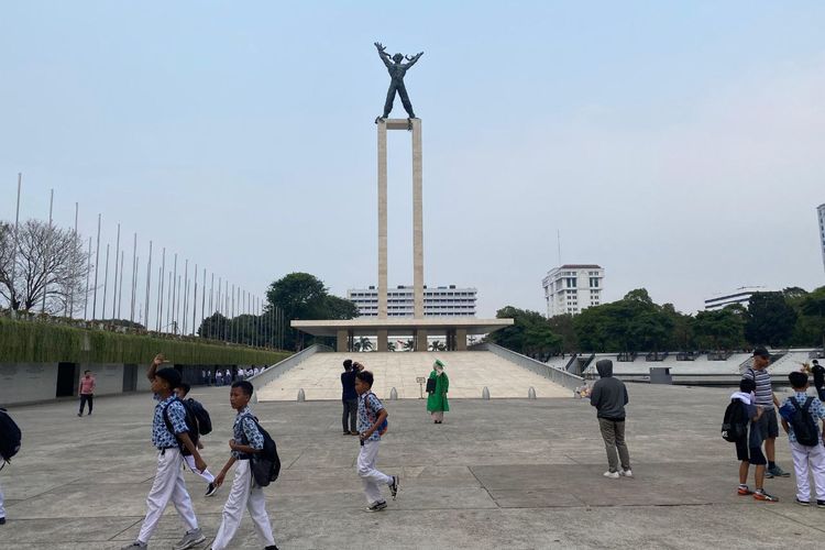 Ilustrasi Lapangan Banteng di Jakarta Pusat pada Kamis (21/9/2023).