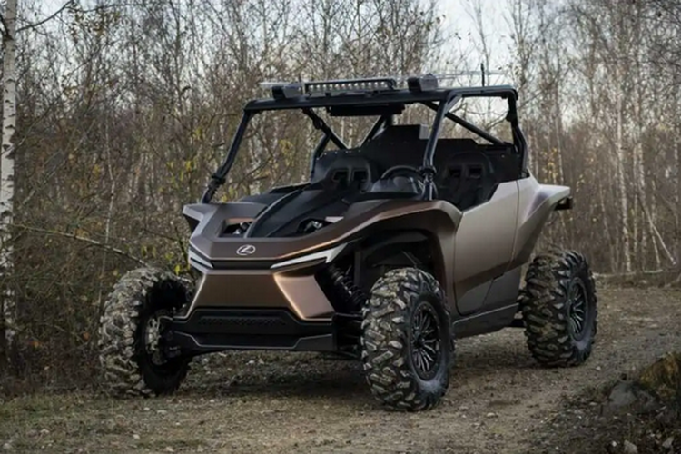 Baru-baru ini Toyota mengenalkan sebuah ATV konsep bernama ROV. Kendaraan rekreasi roda empat ini ditenagai oleh mesin hidrogen Lexus. 