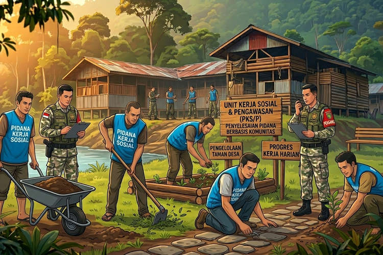 Melalui KUHP Baru, Menteri Imipas Bakal Fokus Pidana Kerja Sosial dan Pengawasan