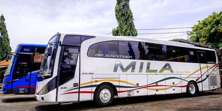 Ilustrasi bus - Bus Mila.