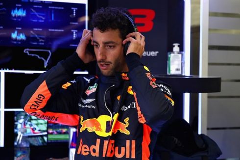 Buntut Insiden dengan Daniil Kyvat, Ricciardo Kena Penalti 3 Grid
