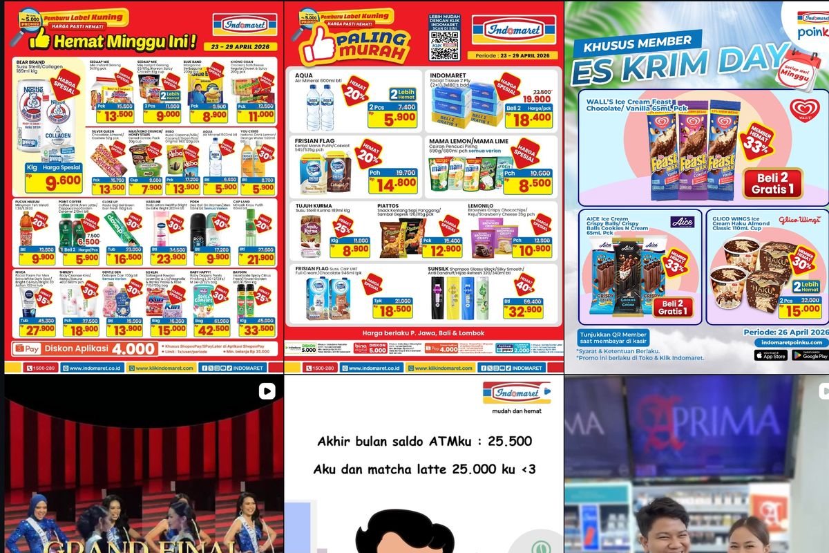Promo Indomaret 26-29 April 2026: Bahan Dapur Mulai Rp 5.000