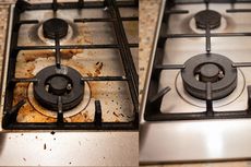 5 Cara Membersihkan Dapur Berminyak, Bisa Pakai Bahan Alami