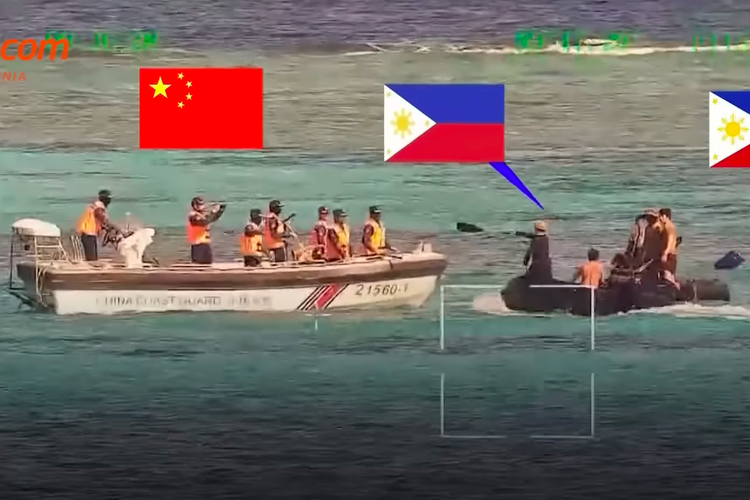 Aparat Filipina vs China Baku Hantam, RI Serukan Dialog Atasi Sengketa