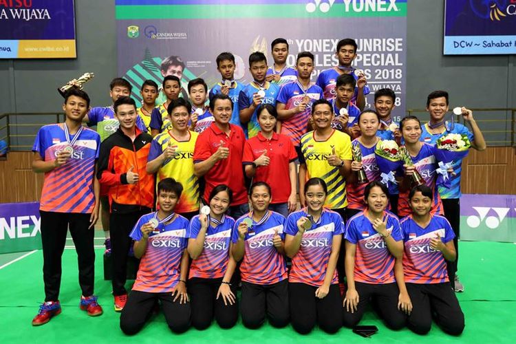 Klub Exist Jakarta Utara sukses menjadi juara umum kejuaraan bulutangkis bertajuk 9th Yonex Sunrise Doubles Special Championships 2018. 