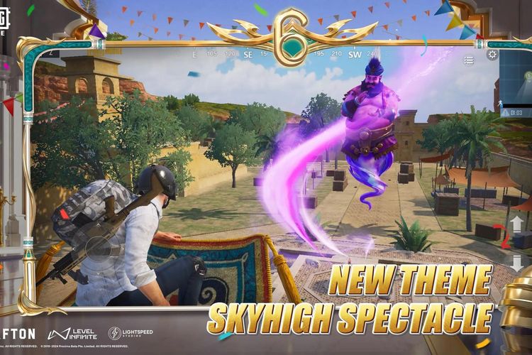 PUBG Mobile mode Skyhigh Spectacle