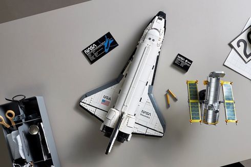 Lego Rilis Model Pesawat Ulang Alik Discovery Lengkap dengan Teleskop Hubble