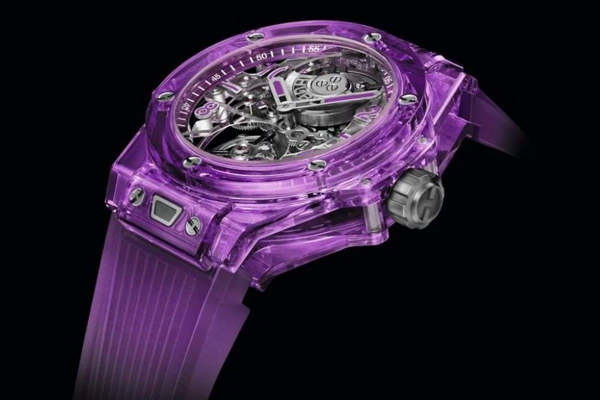 Hublot Big Bang Tourbillon Automatic Purple Sapphire