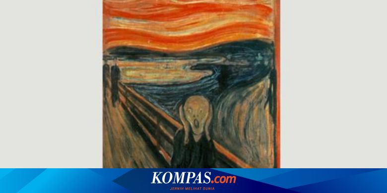 Letusan Krakatau Dan Kisah Di Balik Lukisan The Scream Yang Tersohor