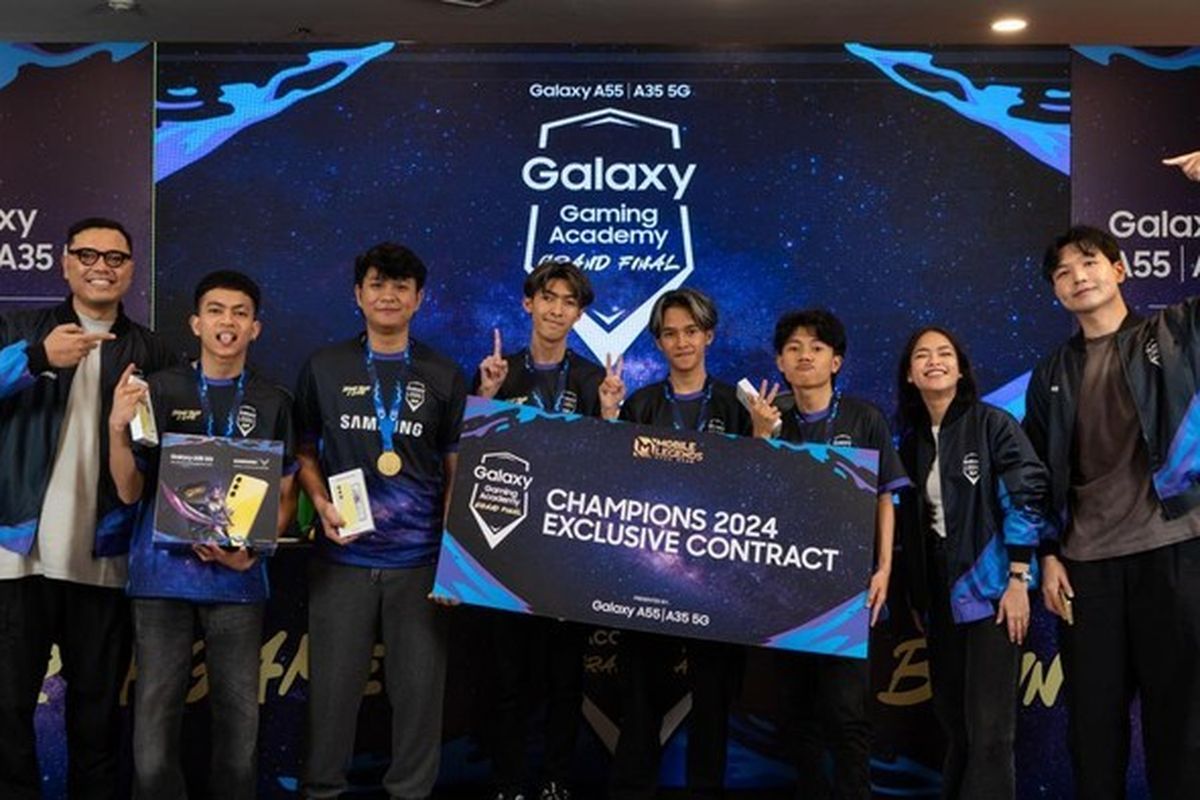 ATS E-sports juarai kompetisi Samsung Galaxy Gaming Academy yang melombakan game MOBA Mobile Legends: Bang Bang.