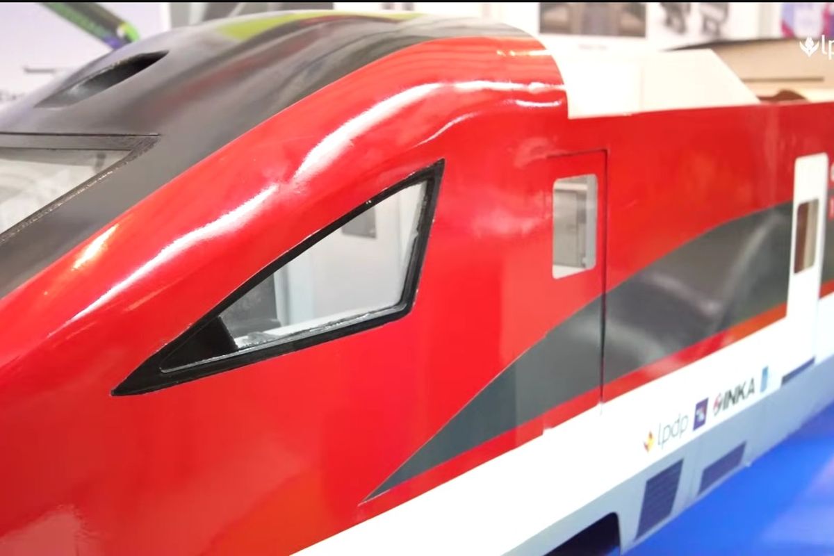 Proyek Kereta Cepat Merah Putih yang dikerjakan oleh PT Industri Kereta Api (Persero) atau INKA, Lembaga Pengelola Dana Pendidikan (LPDP), Badan Riset dan Inovasi Nasional (BRINS), serta berbagai perguruan tinggi.