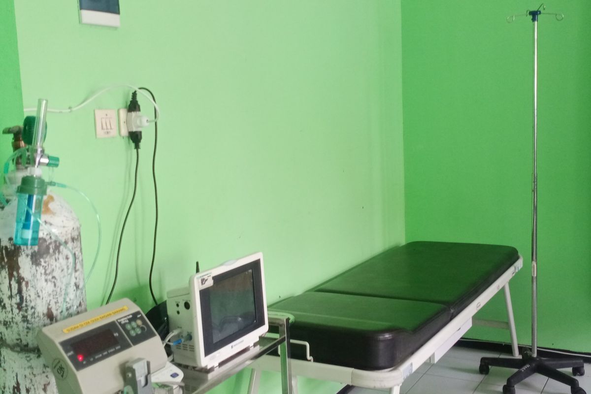 Salah satu kondisi bagian dari Isoter SKB di Kota Malang, Jawa Timur pada Februari 2022 lalu. 