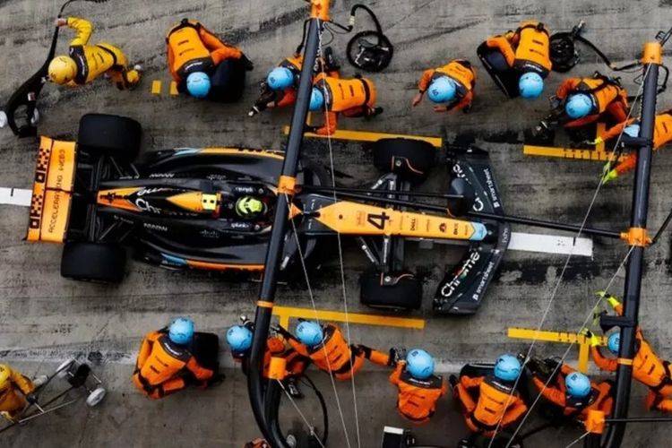 Tim F1 McLaren berhasil mencatatkan rekor dunia terbaru untuk pit stop tercepat, yakni 1,8 detik, pada GP Qatar 2023