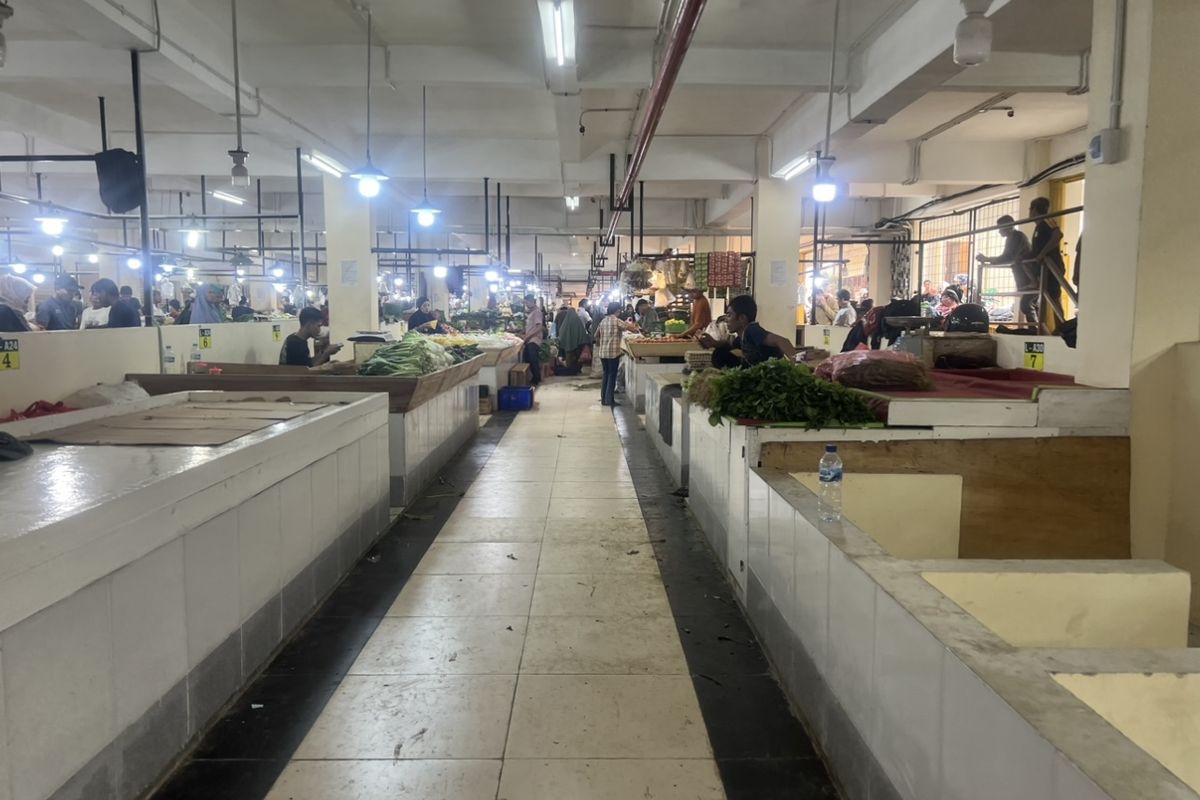 Wajah Baru Pasar Jambu Dua Bogor, Rapi dan Bersih Usai Revitalisasi
