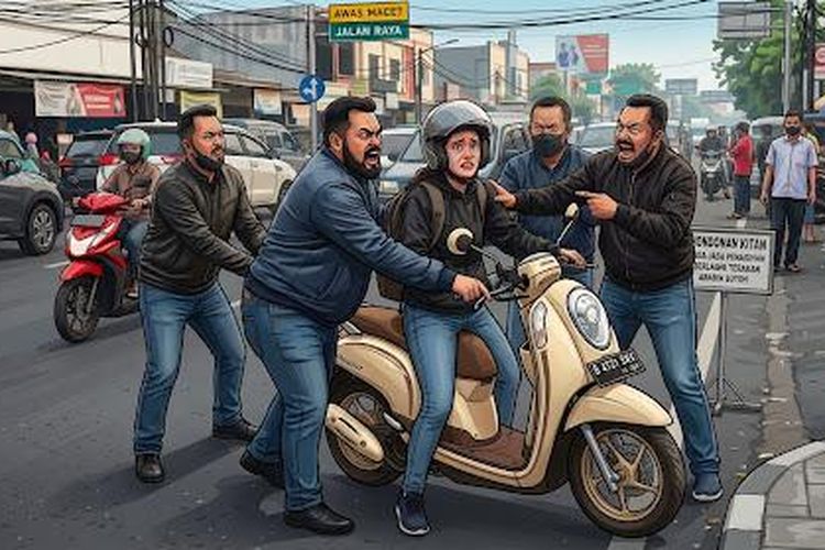 Kronologi Warga Solo Diduga Dicegat Mata Elang: Motor Mau Direbut Paksa Berdalih Pelat Palsu