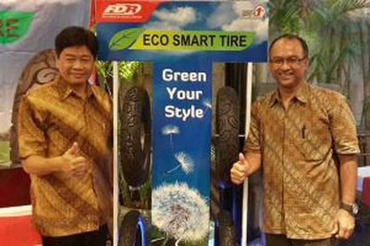 Suryaraya Rubberindo Industries memperkenalkan teknologi ban Eco Smart Tire (EST).