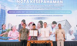 Kemensos dan BRIN Teken MoU Hadirkan Inovasi untuk Sekolah Rakyat