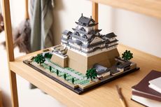 Segera Dirilis, Miniatur Himeji Castle dari 2.125 Blok Lego