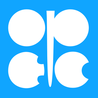 Bendera OPEC, organisasi negara-negara pengekspor minyak bumi