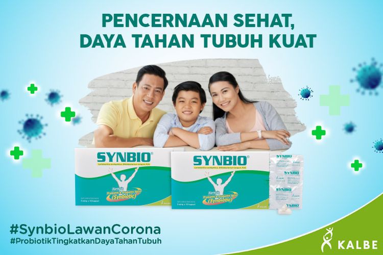 Dosis Synbio untuk dewasa dan anak di atas usia 12 tahun adalah 2 x 1 kapsul per harinya. Sementara untuk anak usia 1-12 tahun 1 x 1 kapsul per hari