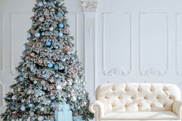 7 Ide Dekorasi Natal dengan Warna Biru, Cantik dan Elegan