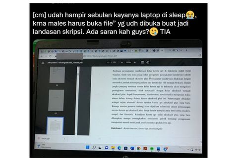 Ramai Cerita Warganet Tak Pernah Mematikan Laptop Selama Sebulan, Apa Dampaknya?