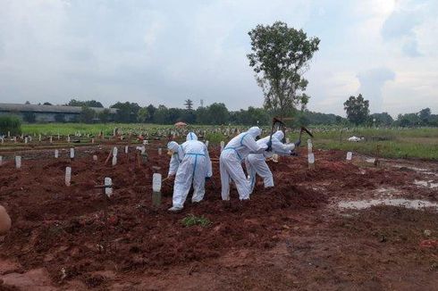 Tukang Gali Kubur di TPU Padurenan Kewalahan, Berbagi Shift untuk Bertugas 24 Jam