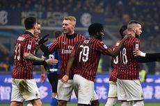 Line Up AC MIlan vs AS Roma, Simon Kjaer Pulih dan Jadi Starter