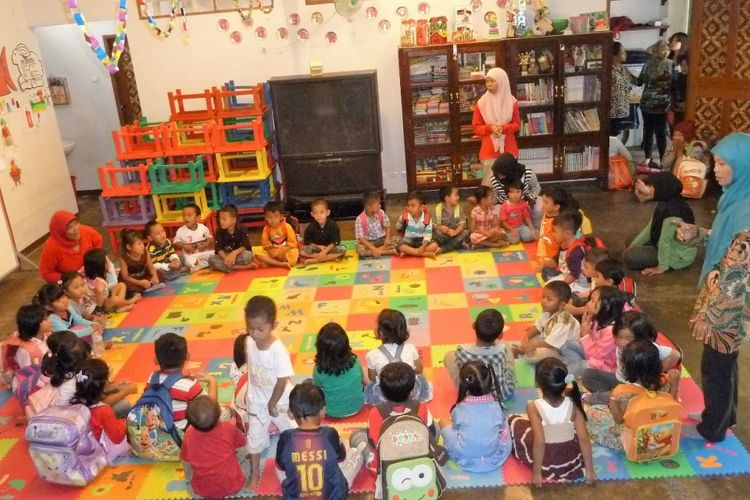 Pendidikan Anak Usia Dini di Cibodas salah satu hasil kerjasama Yayasan Wadah dan J-WEL