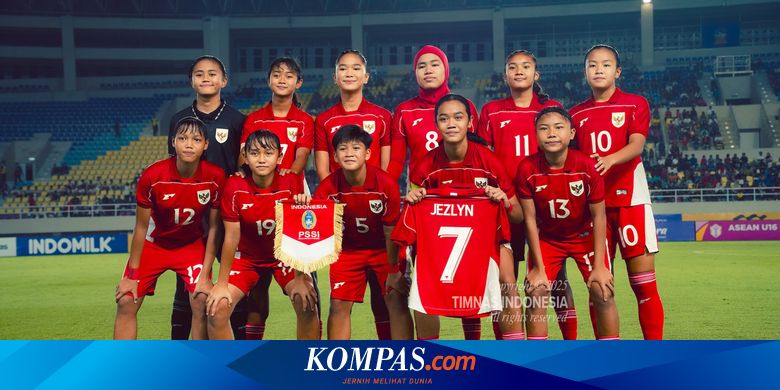 Klasemen Piala AFF Putri U16 2025: Juara Grup, Indonesia ke Semifinal