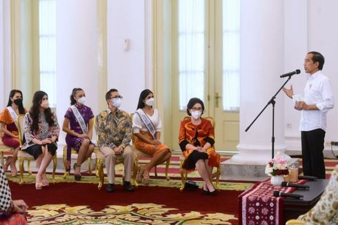 Bertemu Para Puteri Indonesia, Jokowi Jelaskan Soal Pembangunan IKN