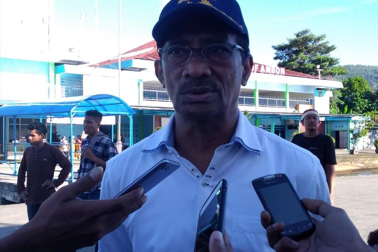 Kepala Dinas Perhubungan Provinsi Maluku Johanes Frans Papilaya