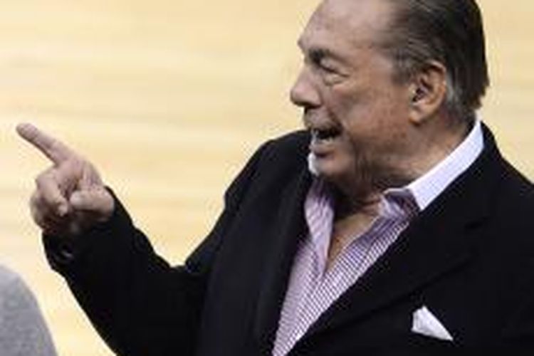 Pemilik klub NBA Los Angeles Clippers, Donald Sterling.