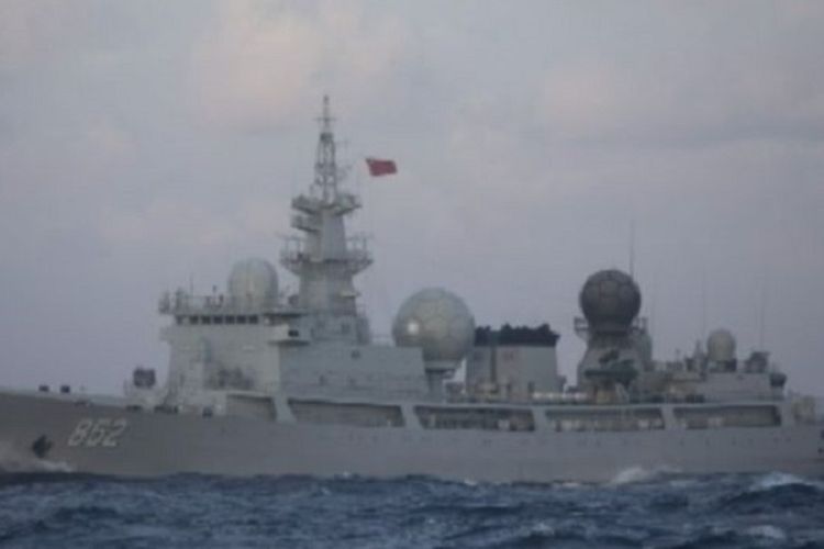 Kapal milik China dilengkapi fitur yang bisa mendengar percakapan militer lain.