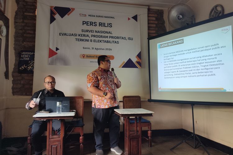 Survei Median Ungkap 3 Masalah Utama yang Harus Diselesaikan Pemerintahan Prabowo