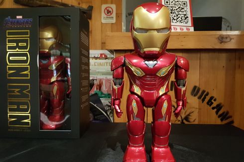 Yuk, Jajal Jadi Tony Stark Pakai Robot Iron Man MK50