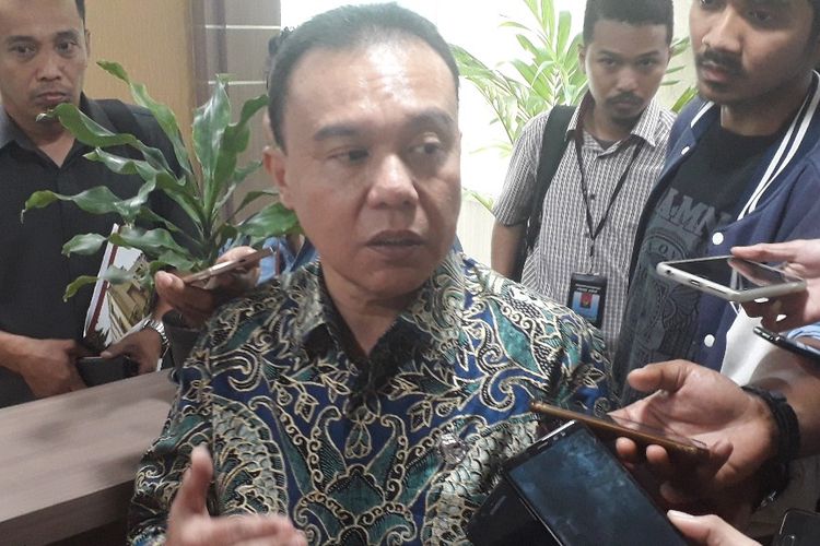 Wakil Ketua Umum Partai Gerindra Sufmi Dasco Ahmad saat ditemui di Kompleks Parlemen, Jumat (13/9/2019).